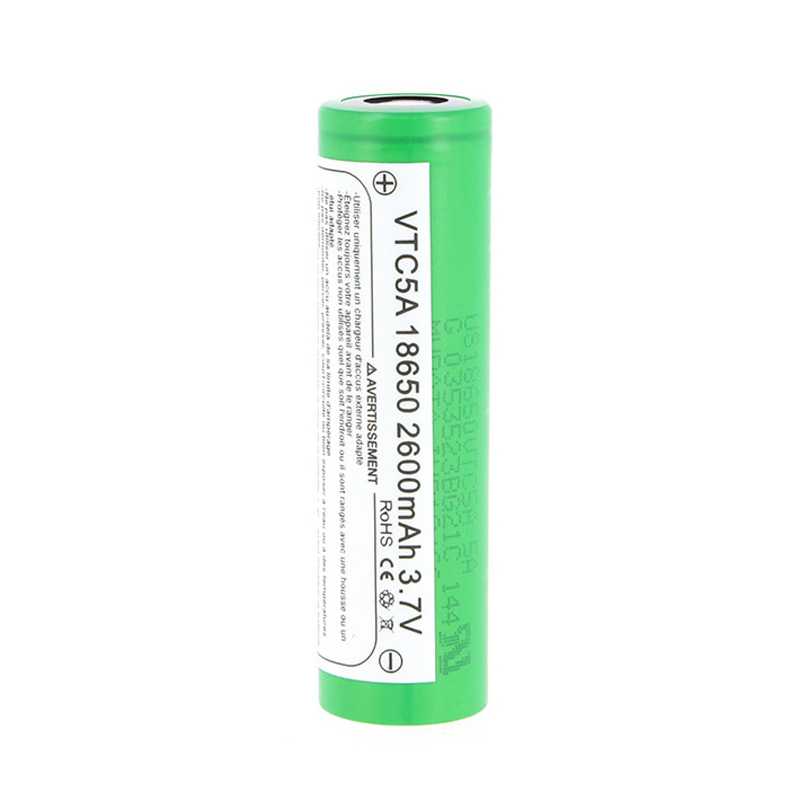 Accu 18650 VTC5 2600mAh 30A par Sony - Batterie e-cigarette - A&L