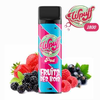 Cartouche Wpuff 1800 Fruits des Bois Liquideo