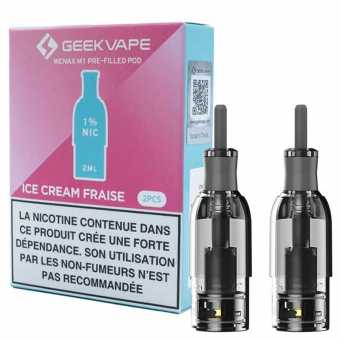 Cartouches Wenax M1 Strawberry Ice Cream de Geekvape