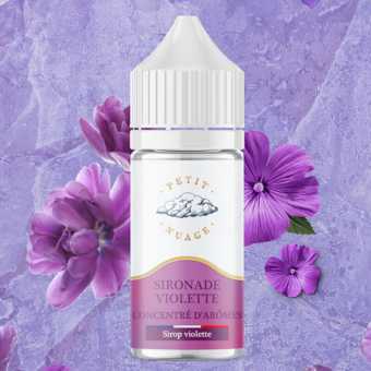 Arôme concentré Sironade Violette 30ml de Petit Nuage