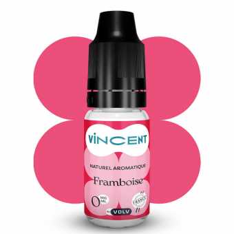 Eliquide Framboise 10ml Vincent par VDLV