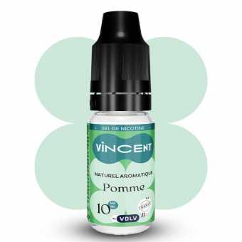 Eliquide Pomme Sels de nicotine 10ml Vincent par VDLV