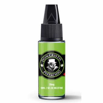 Eliquide Don Cristo Pistachio Sel de Nicotine 10ml de PGVG Labs