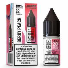 Eliquide Berry Peach 20mg Sel de Nicotine 10ml par Aroma King