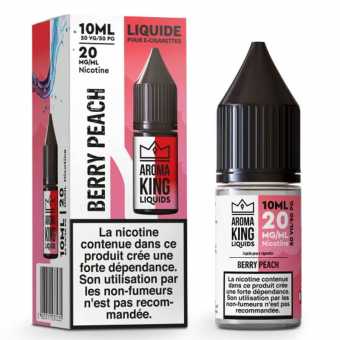 Eliquide Berry Peach 20mg Sel de Nicotine 10ml par Aroma King