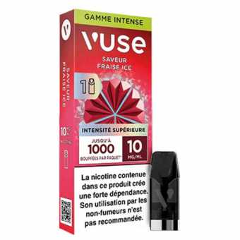 Cartouche Reload 1000 Fraise Ice de Vuse