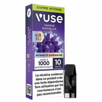 Cartouche Reload 1000 Raisin Ice de Vuse