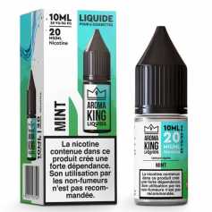 Eliquide Mint 20mg Sel de Nicotine 10ml par Aroma King