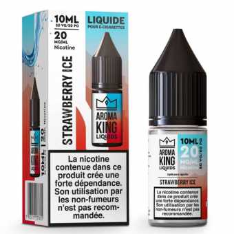 Eliquide Strawberry Ice 20mg Sel de Nicotine 10ml par Aroma King