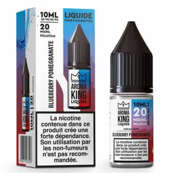 Eliquide Blueberry Pomegranate 20mg Sel de Nicotine 10ml par Aroma King