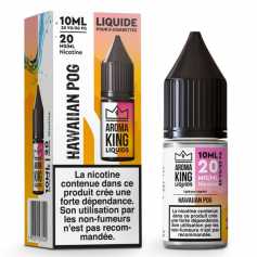 Eliquide Havaiian Pog 20mg Sel de Nicotine 10ml par Aroma King