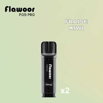 Cartouches Flawoor Pod Pro Fraise Kiwi