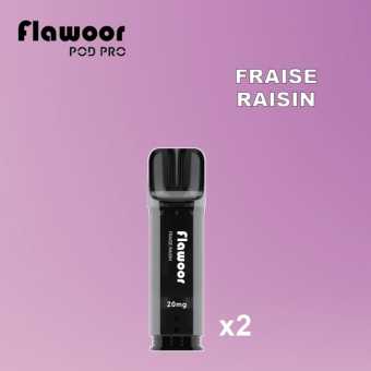 Cartouches Flawoor Pod Pro Fraise Raisin