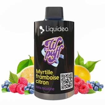 Cartouche Myrtille Framboise Citron Wpuff 12K