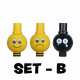 3 x Drip Tip 510 Smile taille L