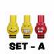 3 x Drip Tip 510 Smile taille S