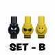 3 x Drip Tip 510 Smile taille S